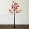 6ft. Warm White LED Lighted Autumn Harvest Maple Leaf Tree